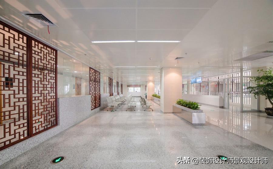 50平米禅意中医养生馆设计图,中医养生理疗会所设计