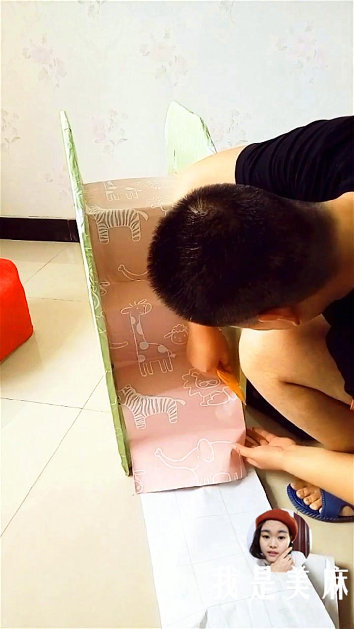 奶粉罐儿童滑梯,儿童滑梯奶粉桶制作