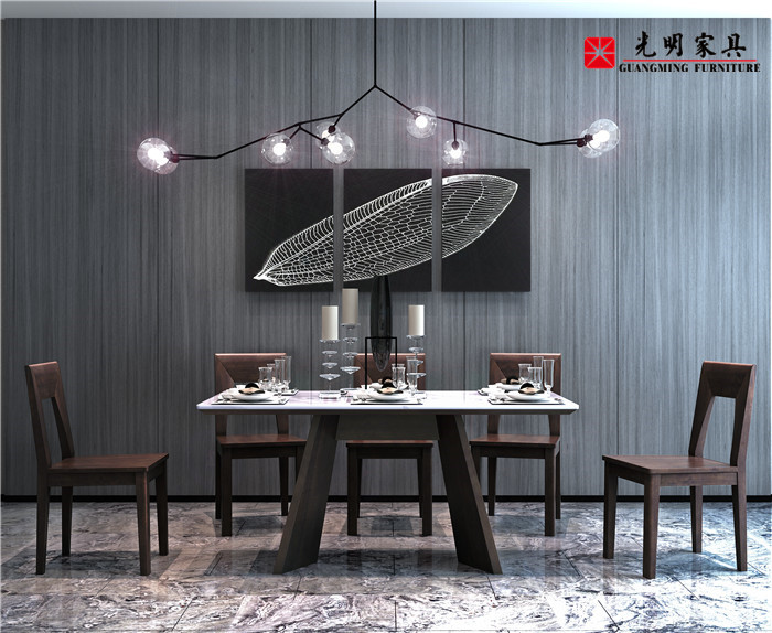 小户型餐厅选这样的餐桌椅刚刚好,适合小餐厅的餐桌椅现代简约