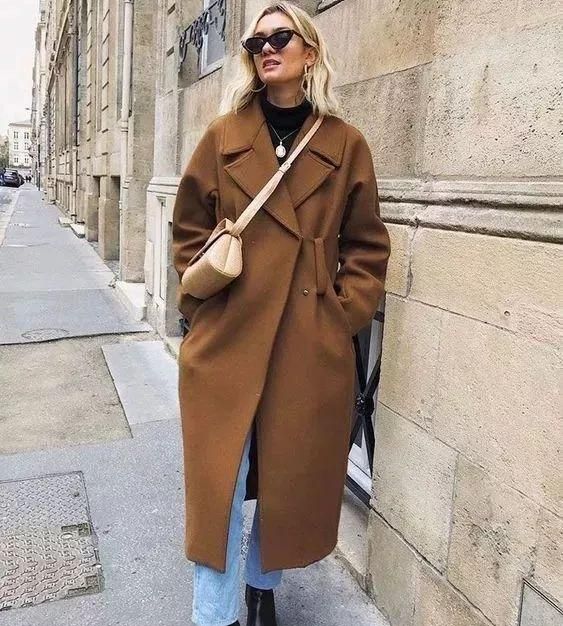 驼色大衣配色法则教你穿出高级感,暖驼色搭驼色大衣好看吗