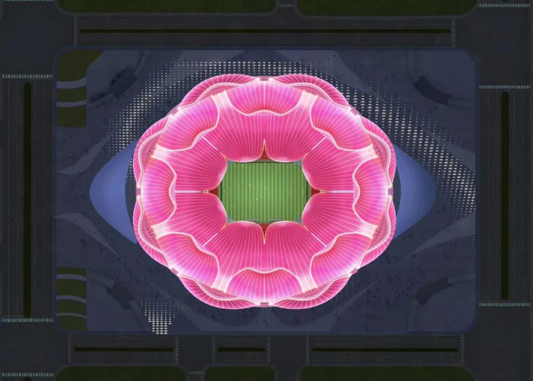 许家印120亿打造莲花形足球场,许家印恒大新足球场