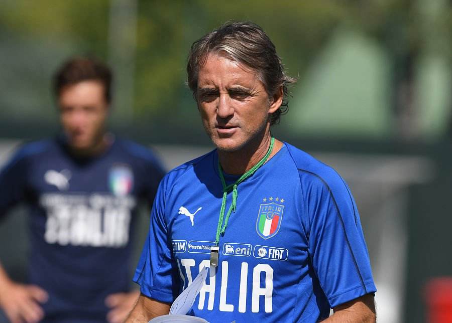 巴洛特利马赛回旋曼奇尼,曼奇尼执教意大利队巴洛特利