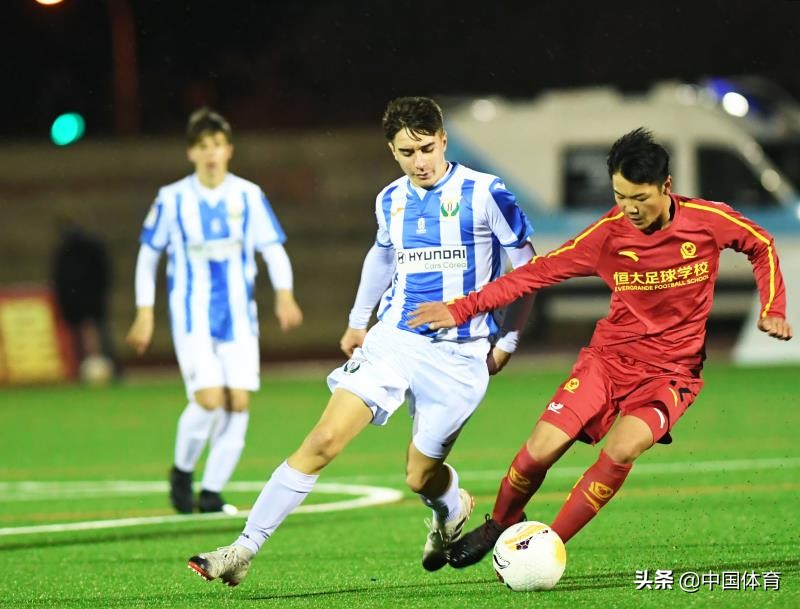 广州恒大足球俱乐部u15职业梯队,恒大u15大胜中国国青u15