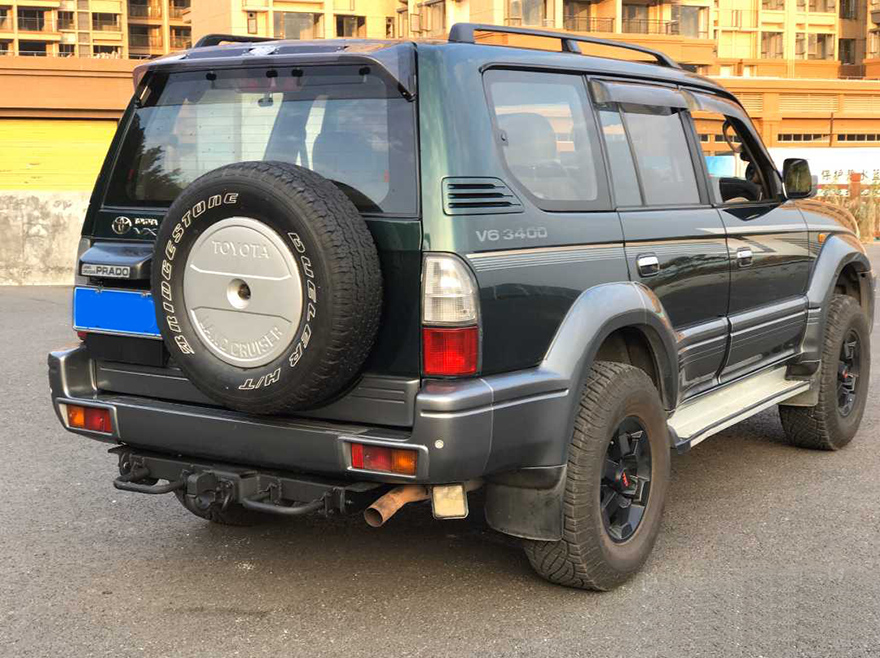 经典情怀老车丰田霸道lc95,丰田霸道3400lc95配件