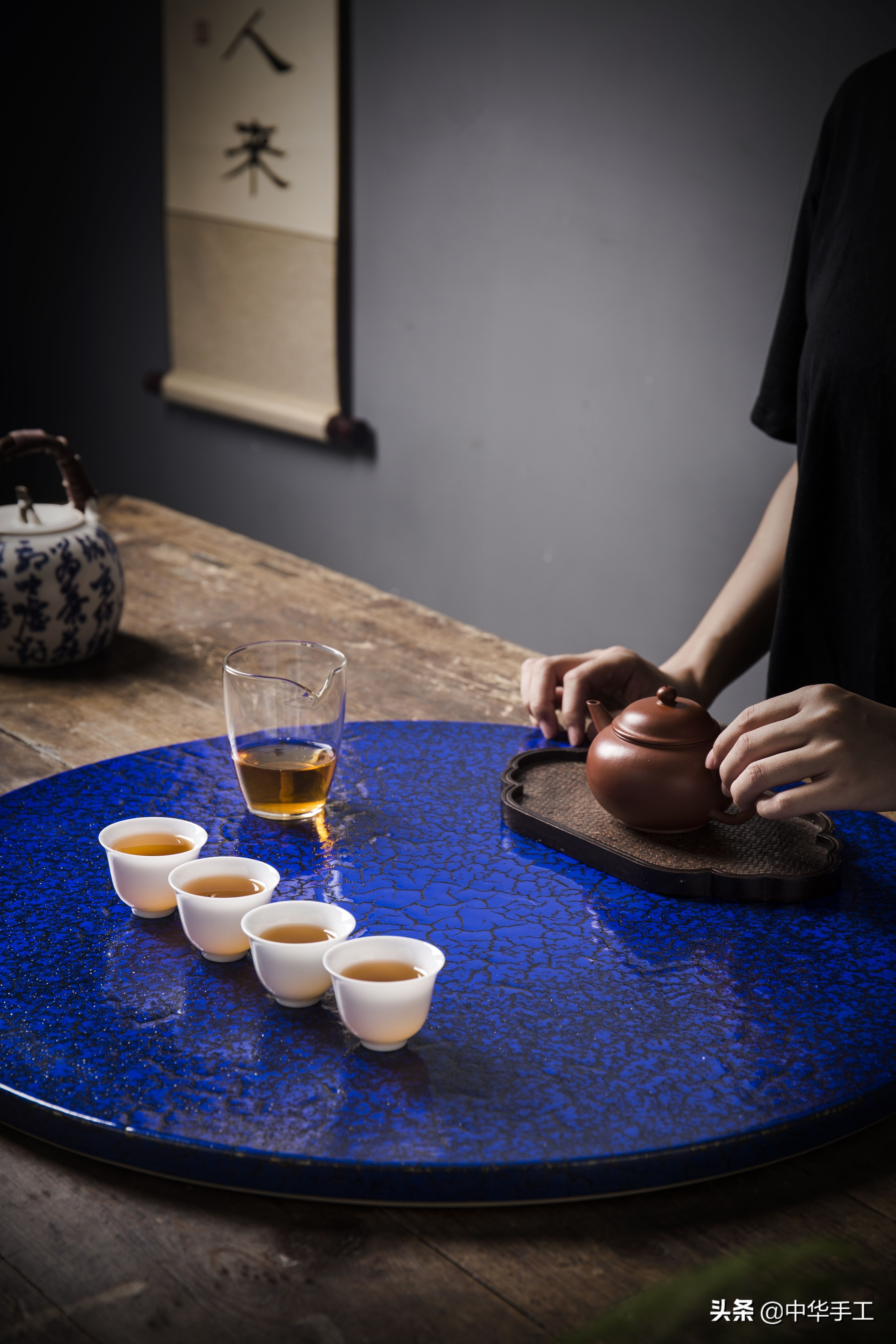 茶盘喝茶的正确方法,喝茶怎样选茶盘