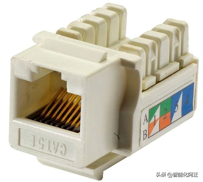 模块化水晶头,弱电水晶头制作方法