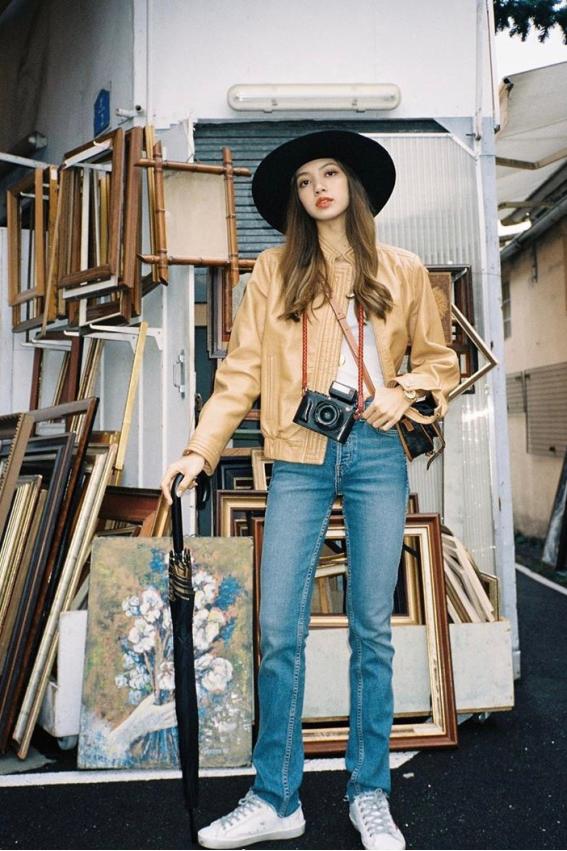 皮衣搭配图片刘诗诗,张钧甯的皮衣穿搭干练又显气场