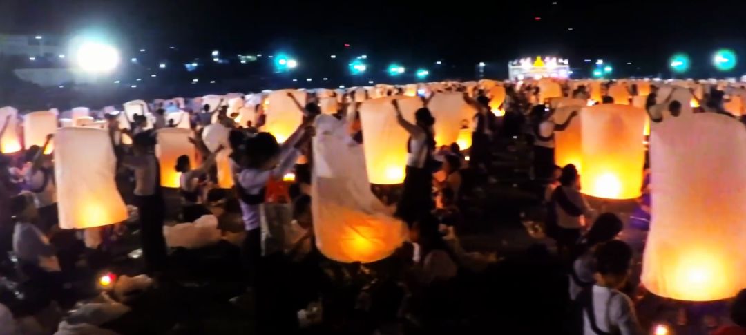 缅甸点灯节美景,缅甸点灯节几点开始