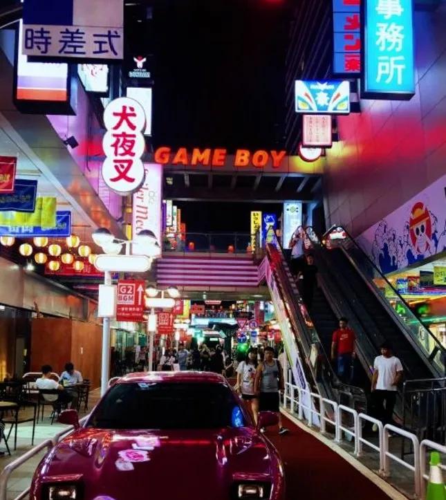 东京涩谷六丁目一番街,日本涩谷中心街