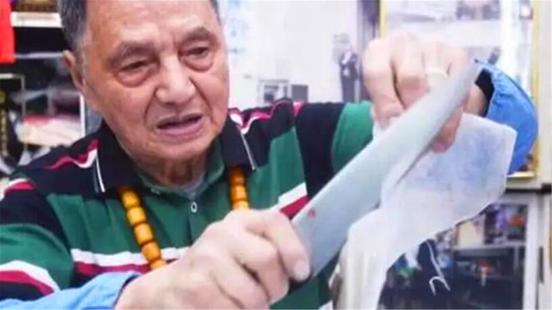 中国最好的菜刀刀王,手工锻打顶级斩切菜刀锋利刀王