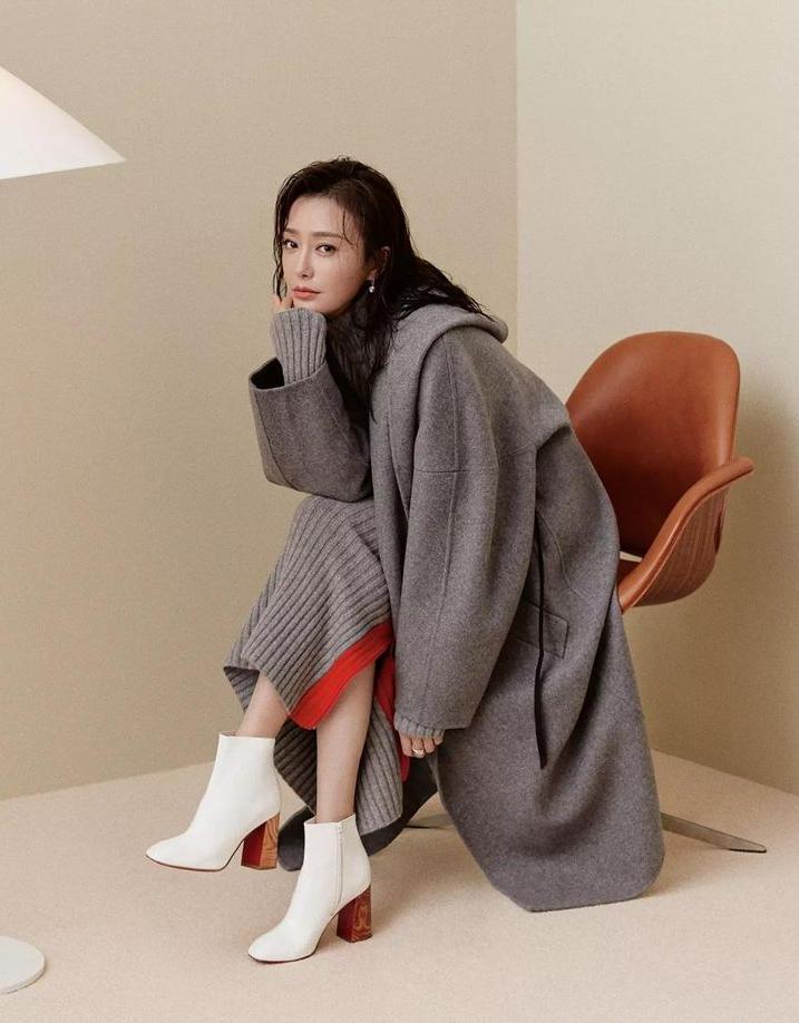 不露腿也好看的穿搭春,秋冬不露腿高个子穿搭