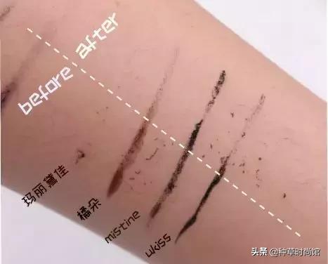 初学者如何使用kissme眼线笔,kissme眼线笔真实测评黑茶色
