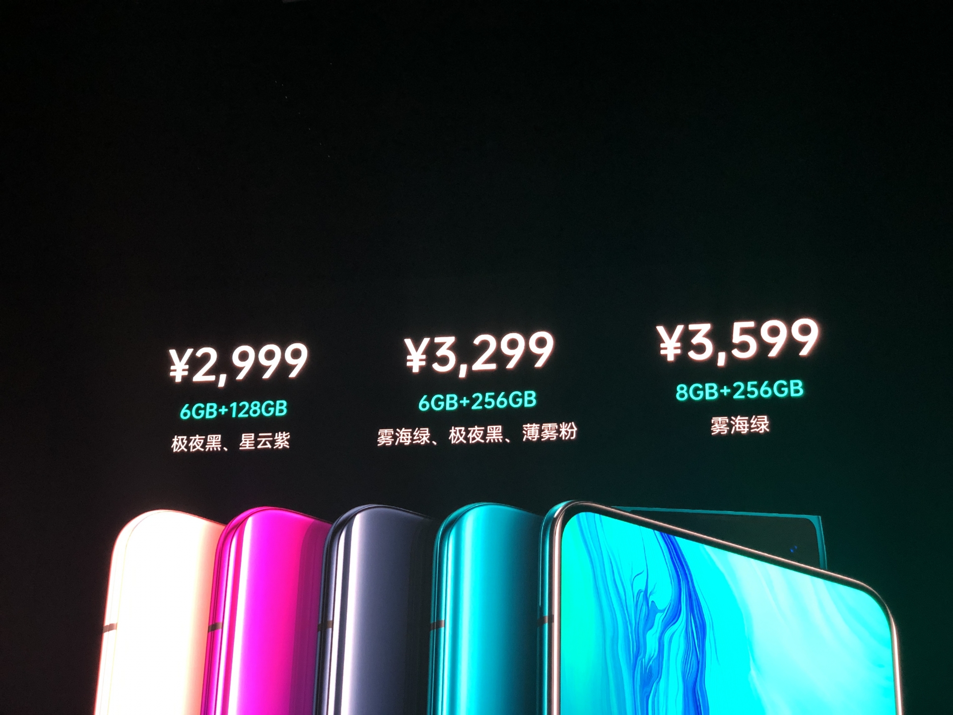 opporeno系列和k系列的分别,opporeno6系列参数及价格