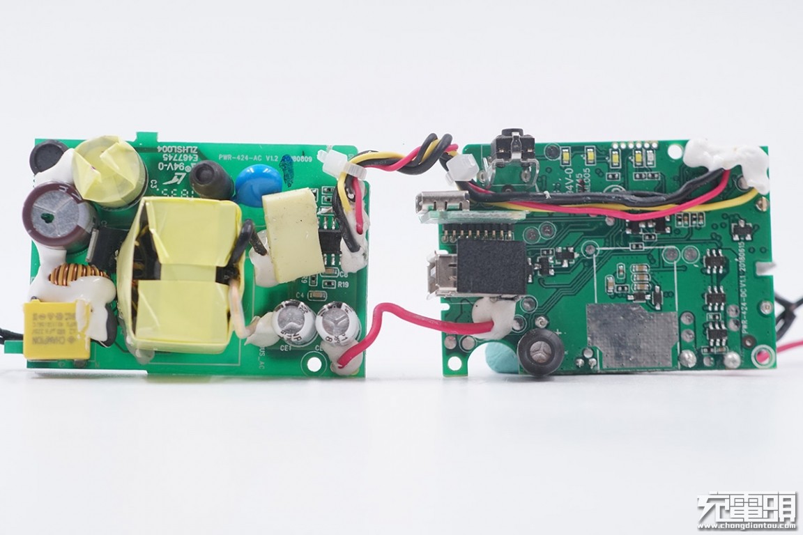 拆解华为5000mah充电宝,拆解60000ma充电宝