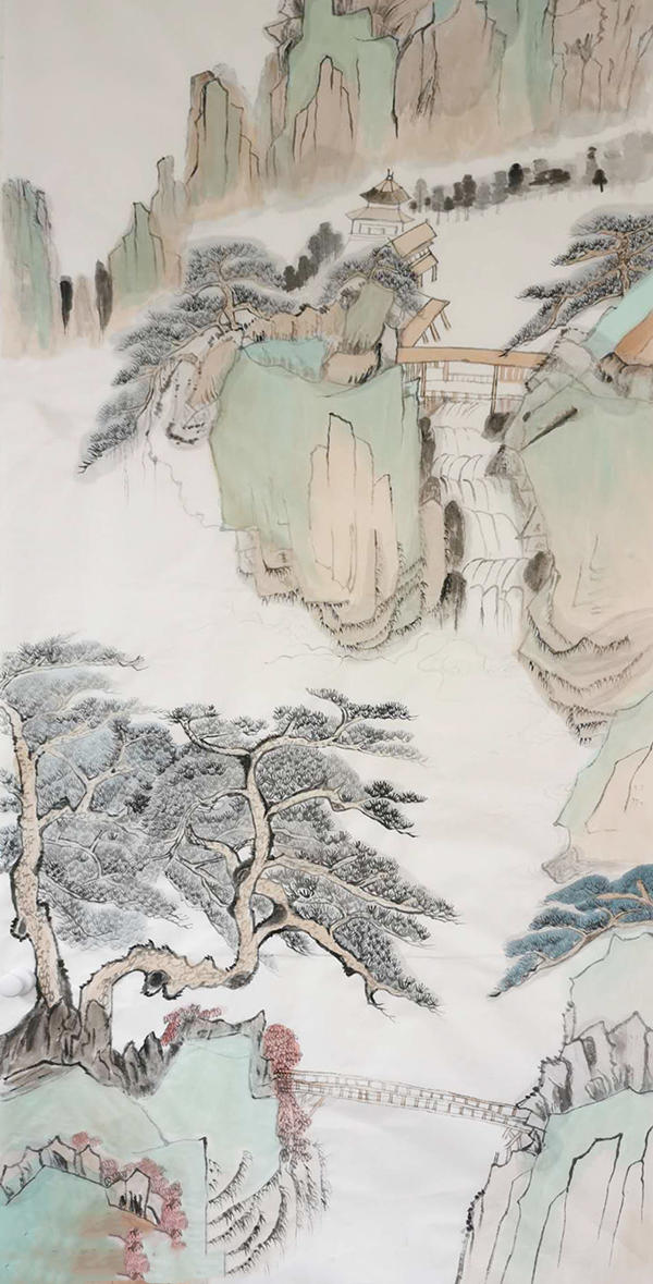 画家洪美劝——墨韵悠然笔墨丹青