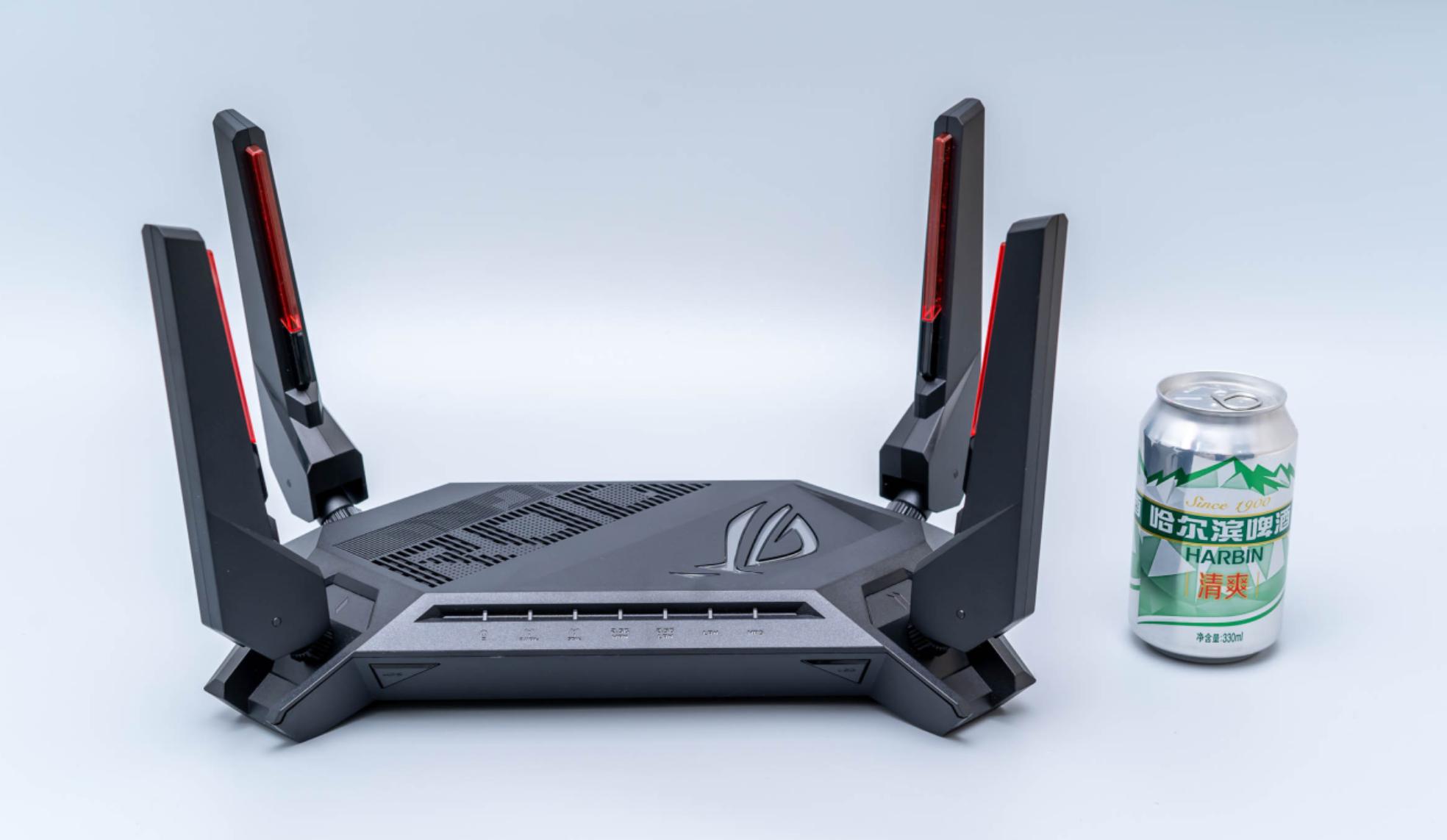 电竞路由器推荐华硕rog,华硕rog魔方幻gt6白色路由器评测
