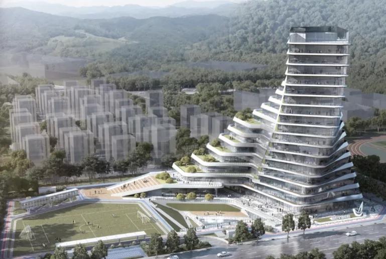 深圳龙岗中心城综合体,龙岗园山文体中心规划