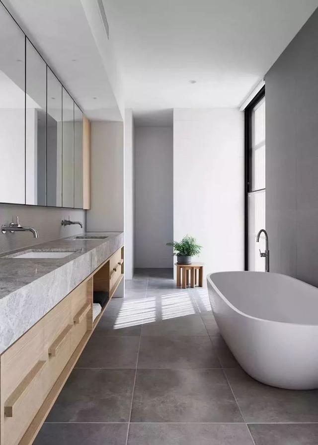 简约中灰色地砖怎么选,灰色地砖效果图大全简约