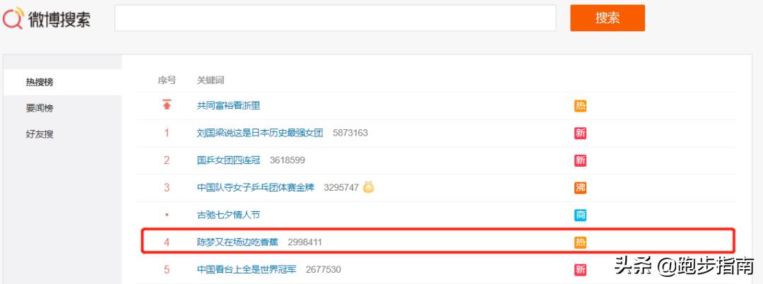 陈梦比赛间歇吃香蕉是怎么回事,陈梦为什么总爱吃香蕉
