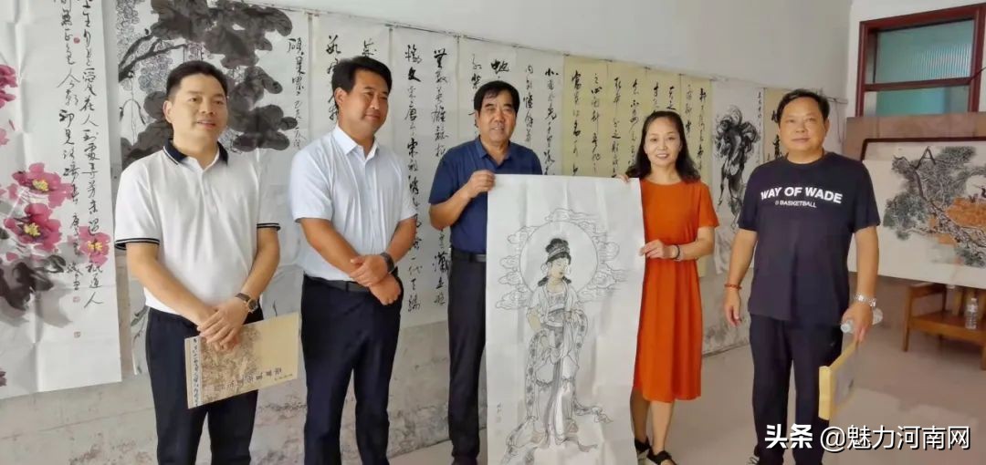 八方有爱在行动,助力比干画院重建再现辉煌