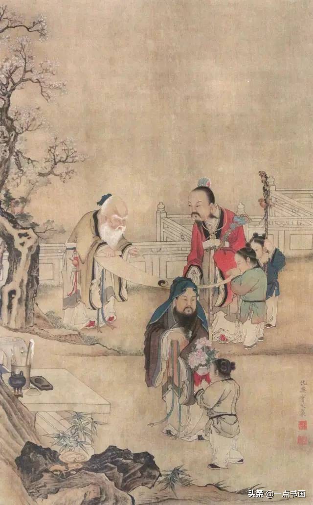 明仇英拍卖60亿的作品,明仇英桃源仙境图临摹