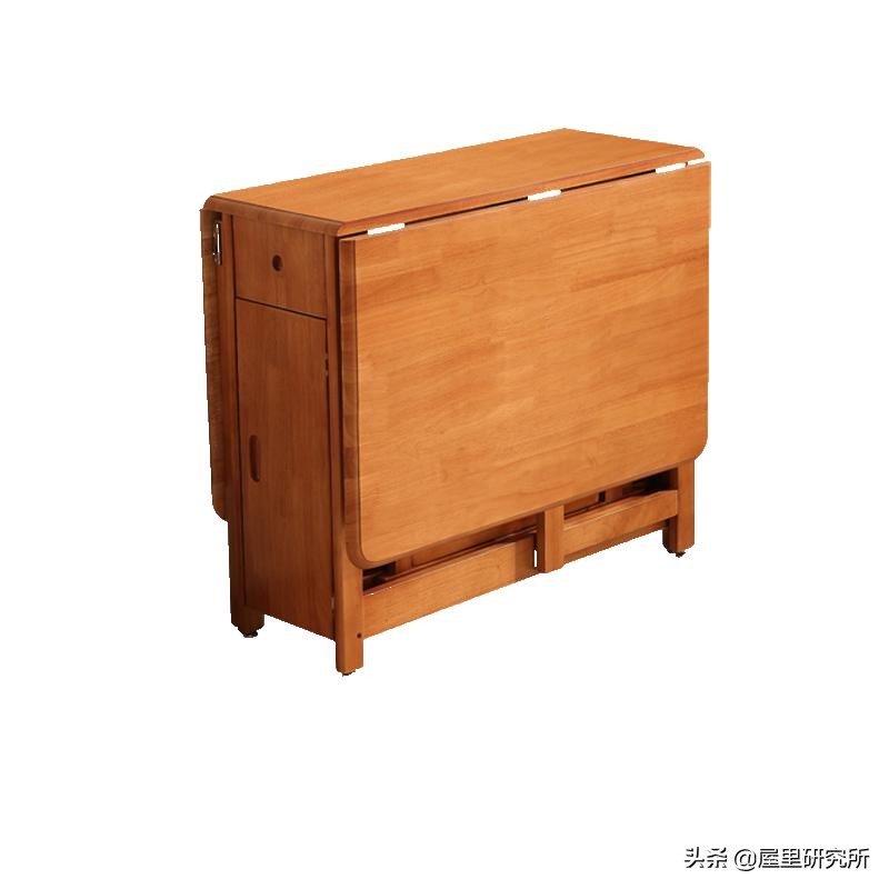 小户型折叠抽拉式餐桌,小户型折叠餐桌效果图大全