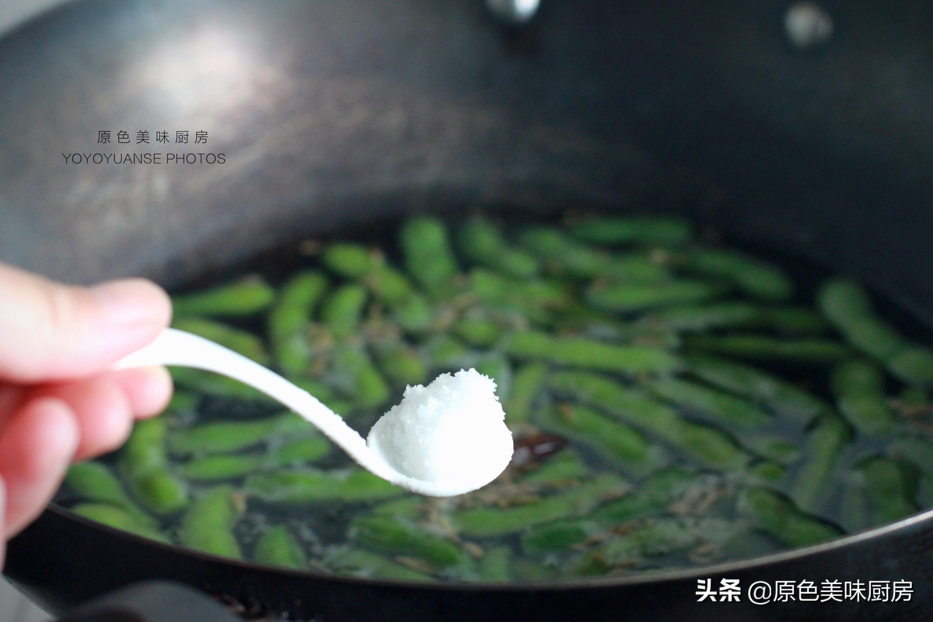 正宗的卤毛豆做法,简单快速的卤毛豆做法