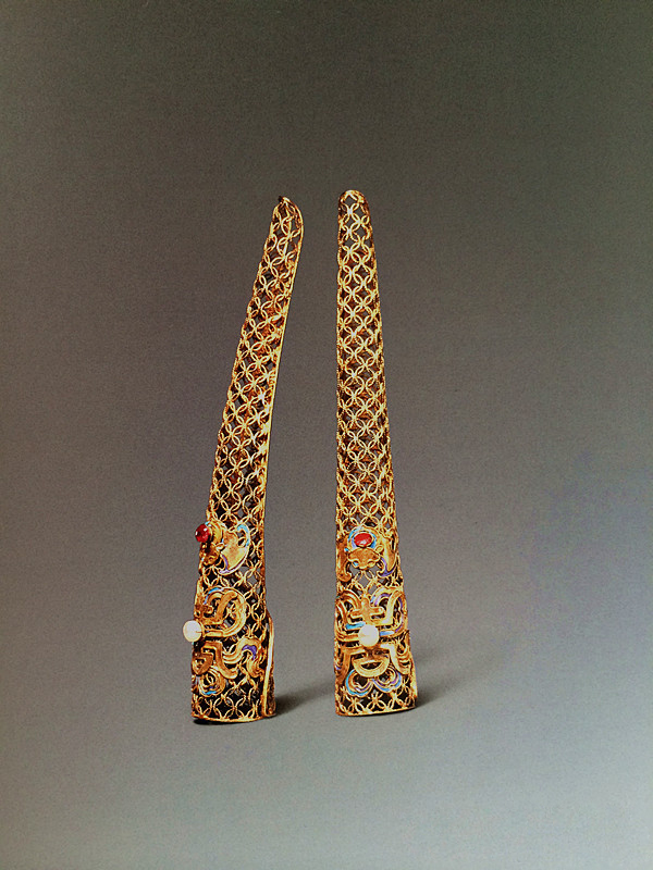 清宫后妃首饰玉手镯,清宫后妃手串首饰