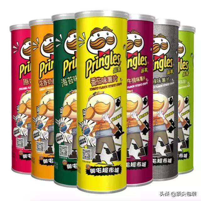 有创意的薯片包装,薯片包装风格