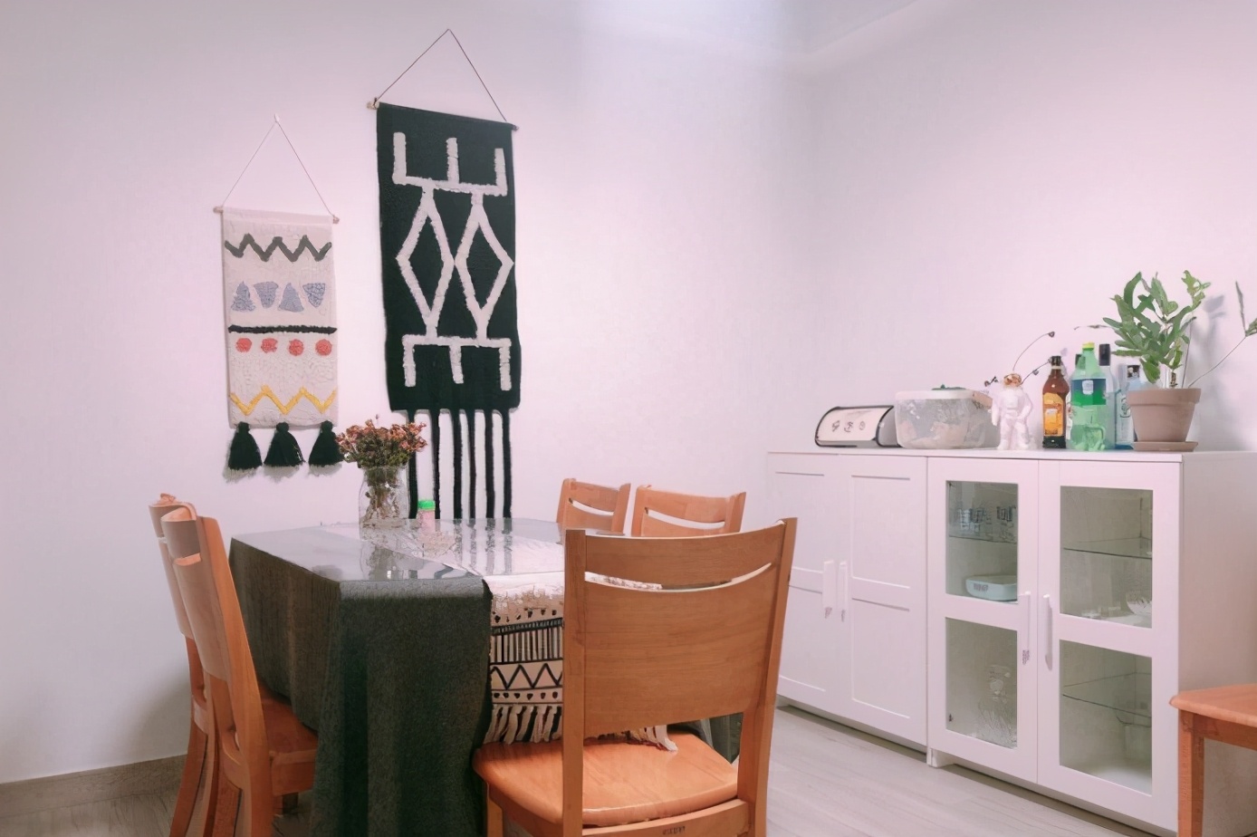 100㎡穷装，电器用旧的12万完装，入住3个月，小便池很方便