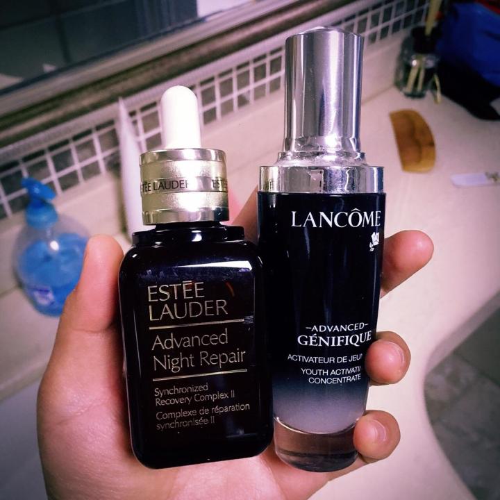 雅诗兰黛小棕瓶vs兰蔻小黑瓶,雅诗兰黛小棕瓶与兰蔻小黑瓶谁好