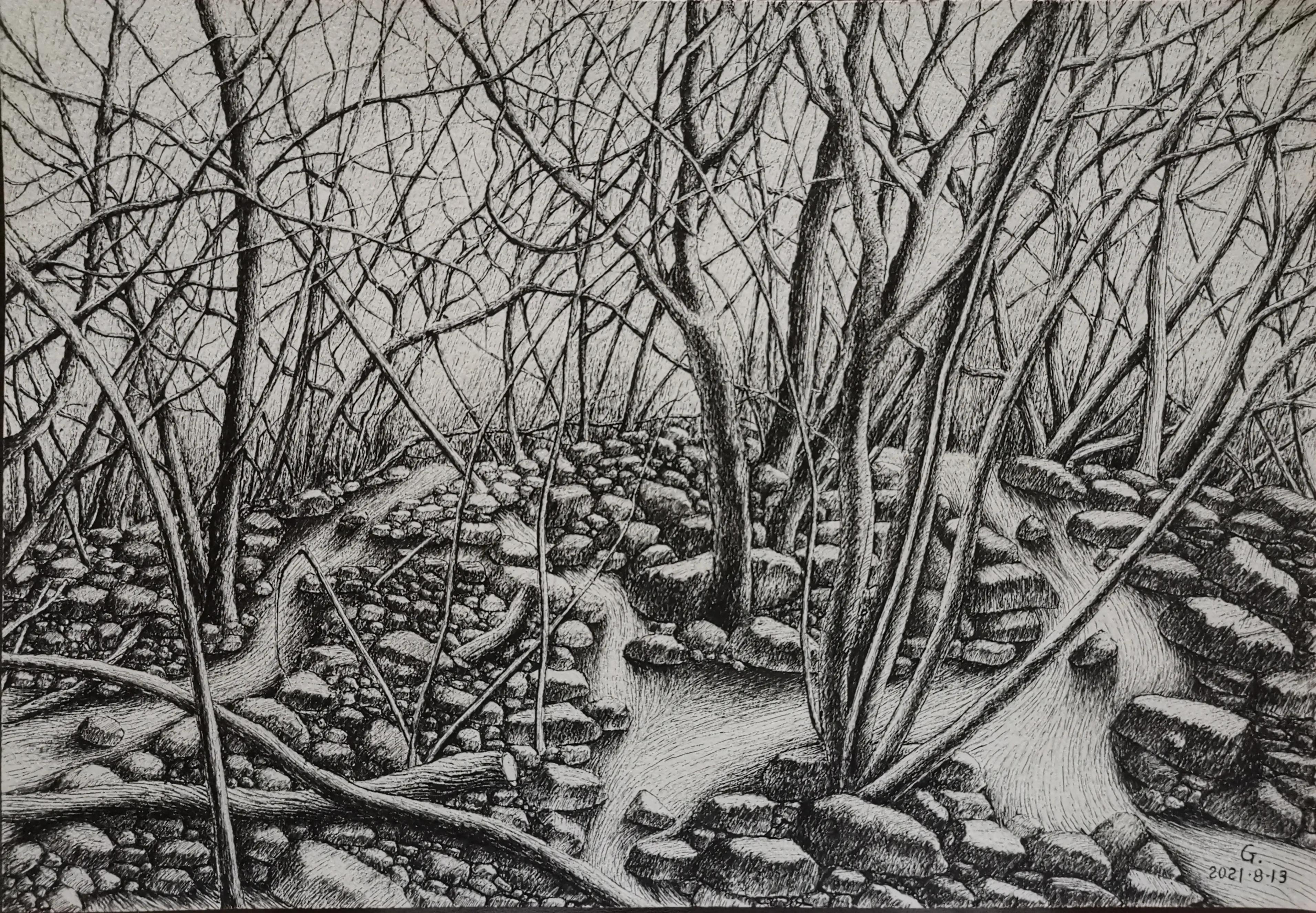 画吧画友作品欣赏,幸福原创画作品