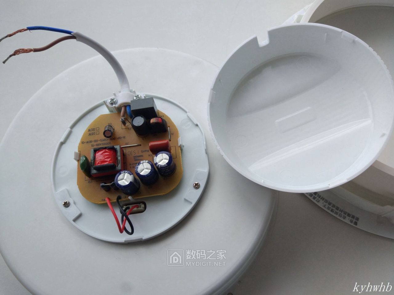 拆解DIY:欧普OPPLELED筒灯太亮刺眼怎么办?降低功率21瓦变10瓦