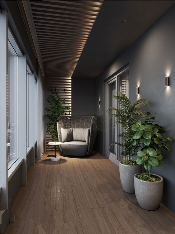 阳台不封又防盗效果图,有防盗窗的阳台怎么打造