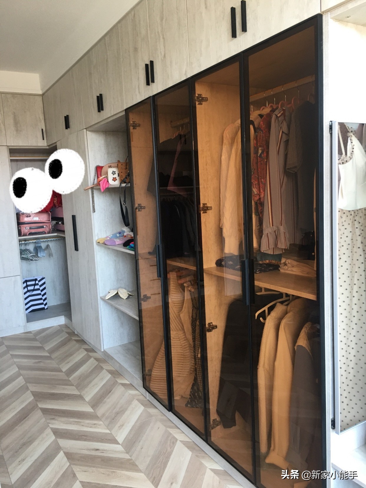 她家房子装修风格,她家装修很简单