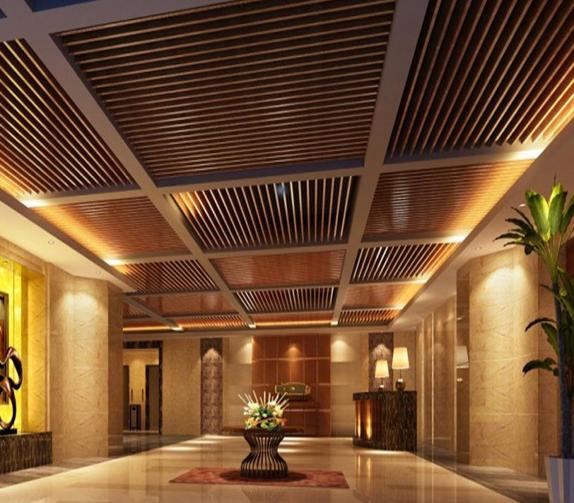 蜂窝板吊顶60乘60效果图会议室,会议室墙上墙布蜂窝板吊顶效果图