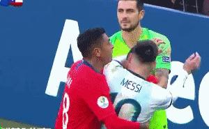 2018世界杯梅西被罚红牌现场视频,2018俄罗斯世界杯梅西被罚红牌