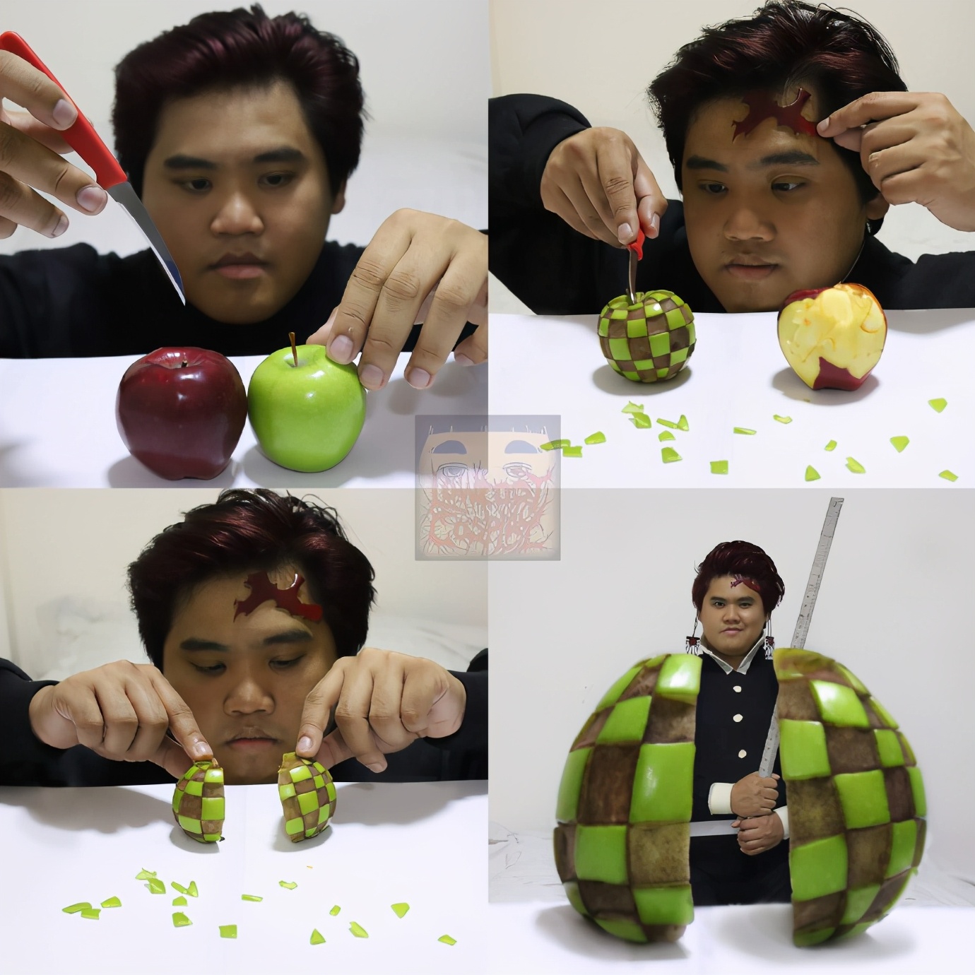 鬼灭cos日本小伙,盘点鬼灭真的神级cos