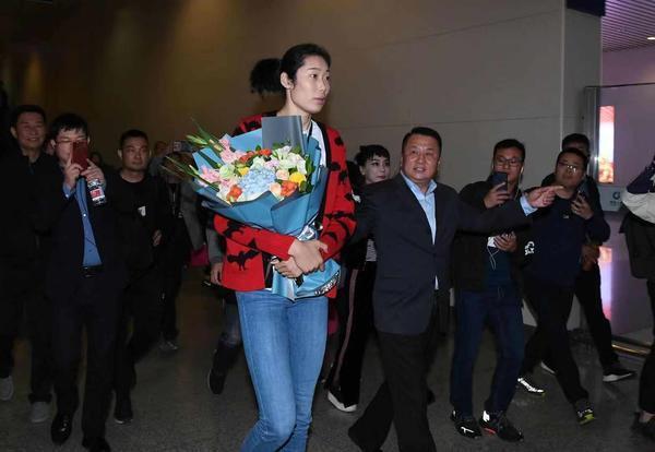 河南省球管中心朱婷,河南省奥运冠军朱婷