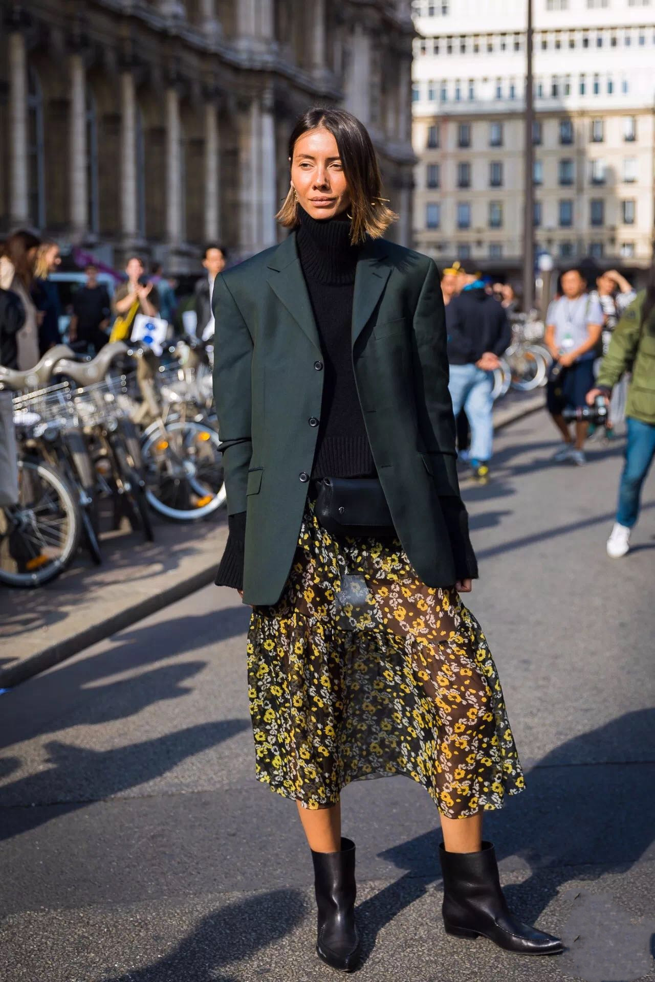 高级感小众洋气时髦复古西装,2019秋冬季快时尚西装流行穿搭