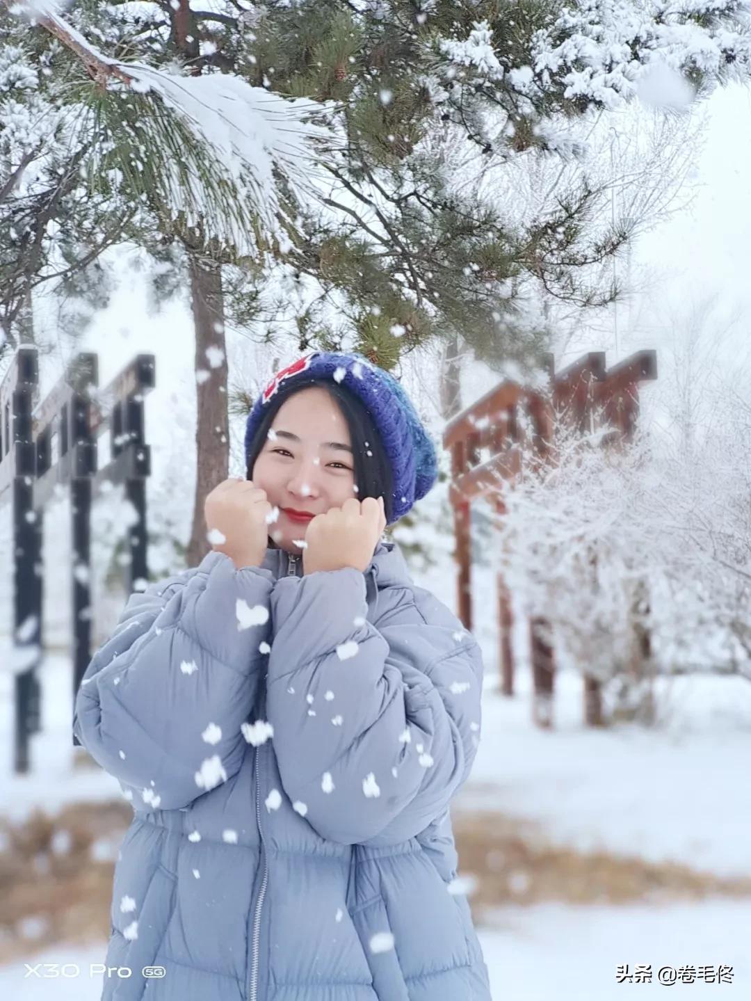 如何用手机拍下雪的照片,苹果手机如何拍出唯美的画面