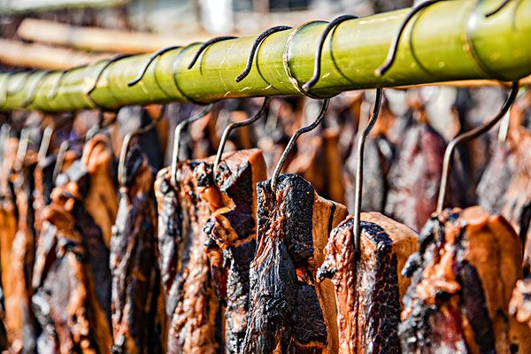 李子柒制作酱肉视频,四川酱肉正宗腌制方法李子柒