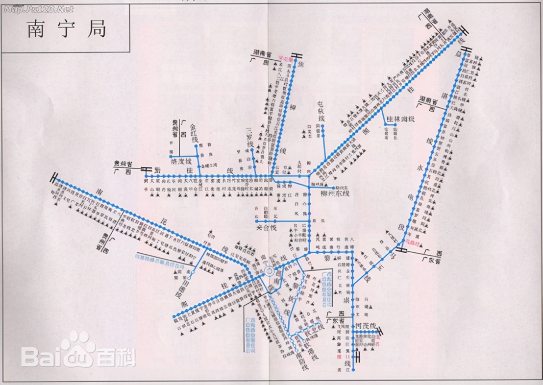 18家铁路局报站,18家铁路局分布图