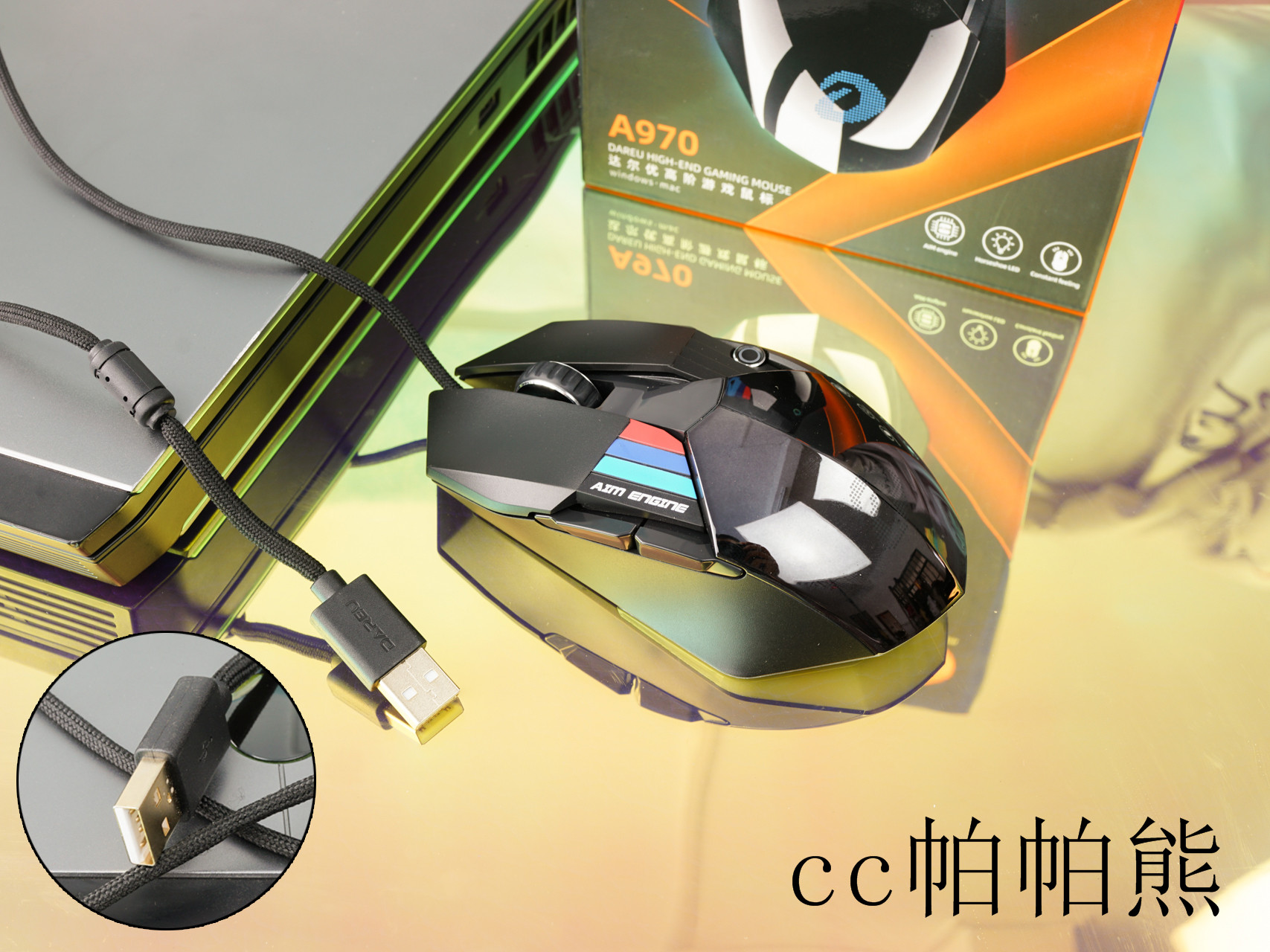 达尔优a970鼠标怎么选,达尔优A970高阶游戏鼠标