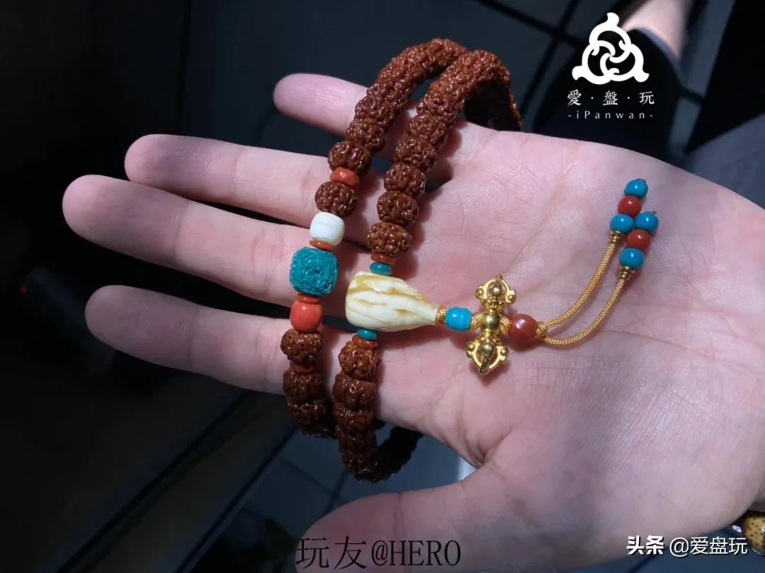 小金刚三个月盘玩包浆,小金刚手串盘玩后期效果