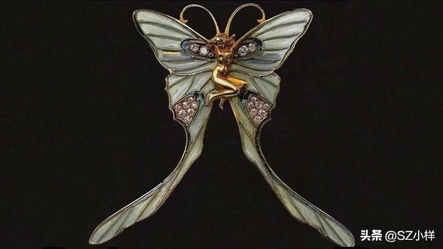 珐琅珠宝首饰设计,复古珐琅珠宝