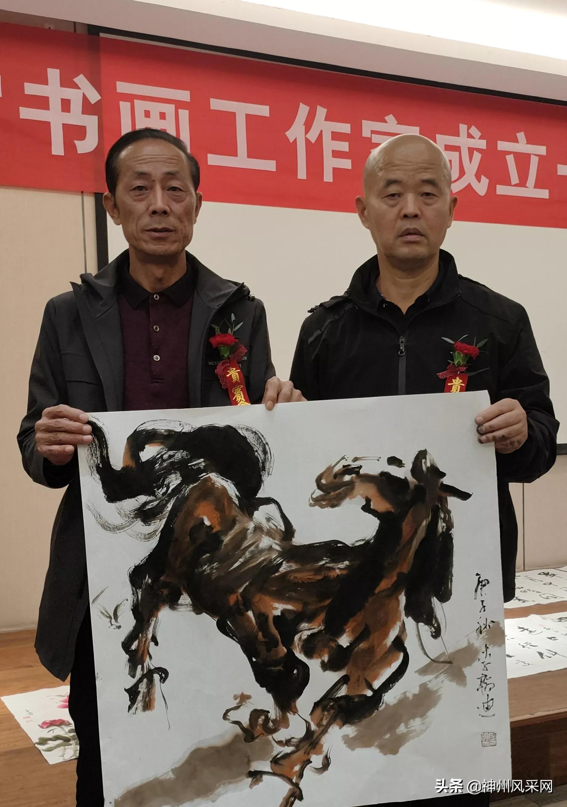 【神州头条】祁雷书画工作室一周年庆典座谈会在咸阳长安酒店举行