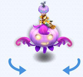 万圣节戴南瓜头,南瓜头和骷髅头万圣节