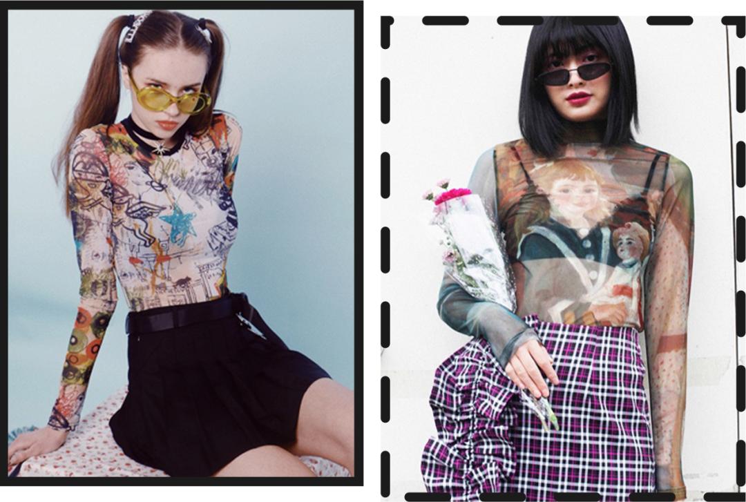 浓郁色调中性风高级店铺分享女生,美式小众风店铺