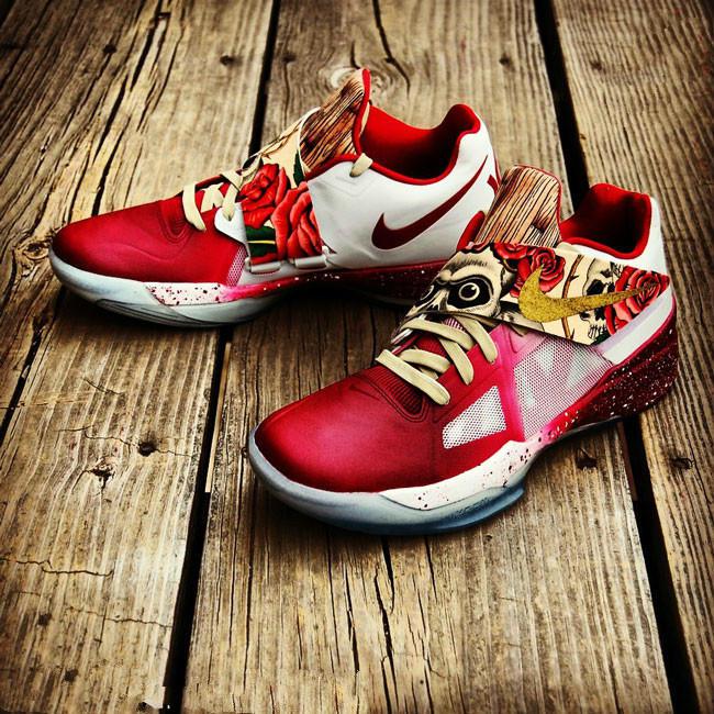 杜兰特kd16杜兰特上脚新配色,杜兰特球鞋推荐高颜值kd5